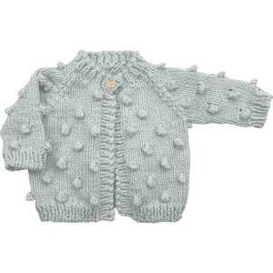 THE BLUEBERRY HILL
Popcorn Cardigan, Bowie Grey